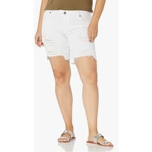 Distressed Burmuda Shorts- Size 7/8